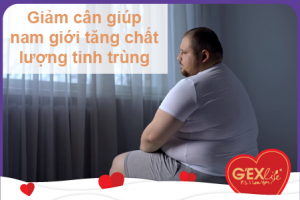 Giảm cân giúp nam giới tăng chất lượng tinh trùng