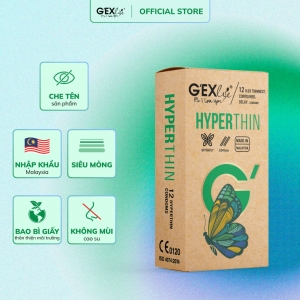 G'EXlife HyperThin hộp 12 cái